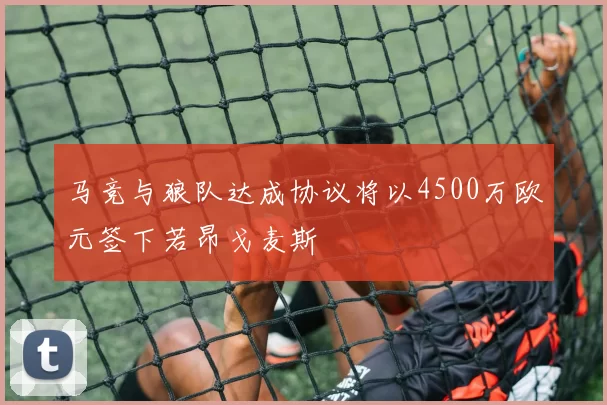 马竞与狼队达成协议将以4500万欧元签下若昂戈麦斯
