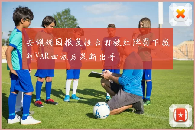 安佩姆因报复性击打被红牌罚下裁判VAR回放后果断出手