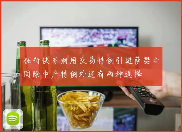 独行侠可利用交易特例引进萨瑟合同除中产特例外还有两种选择